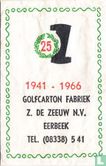 Golfcarton Fabriek Z. de Zeeuw N.V. - Bild 1