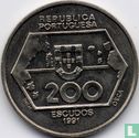 Portugal 200 escudos 1991 (koper-nikkel) "Westward navigation" - Afbeelding 1
