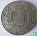 Italien 5 Lire 1870 (M) - Bild 2