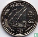 Portugal 100 escudos 1987 (koper-nikkel) "Nuno Tristão reached river Gambia in 1446" - Afbeelding 1