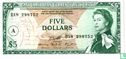 East Caribbean Currency Authority Antigua 5 dollars 1965 - Afbeelding 1