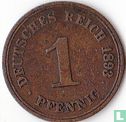 Empire allemand 1 pfennig 1893 (A) - Image 1