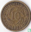 Duitse Rijk 10 reichspfennig 1926 (G) - Afbeelding 2
