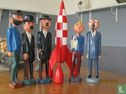 Wooden Tintin characters - Image 1