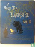 What the blackbird said - Image 1