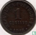 Portugal 1 centavo 1918 - Image 1