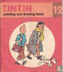 TinTin painting and drawing book 12 - Afbeelding 1