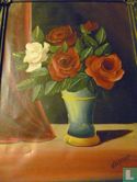 Nature morte avec roses