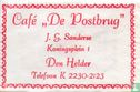 Café "De Postbrug" - Bild 1