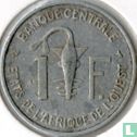 États d'Afrique de l'Ouest 1 franc 1972 - Image 2