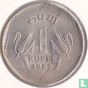 India 1 rupee 1989 (Calcutta - security) - Afbeelding 1