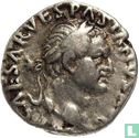 Romeinse Rijk - Vespasianus 69-79, AR denarius Roma 70 n. Chr. - Afbeelding 1