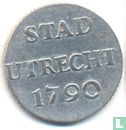 Utrecht 1 duit 1790 (zilver) - Afbeelding 1