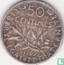 France 50 centimes 1909 - Image 1