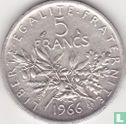 Frankrijk 5 francs 1966 - Afbeelding 1