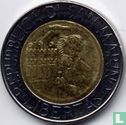 San Marino 500 lire 1994 "St. Marino receiving mount Titano" - Afbeelding 2