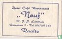 Hotel Café Restaurant "Neuf"  - Image 1