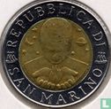 San Marino 500 lire 1996 "Georg Wilhelm Friedrich Hegel" - Afbeelding 2