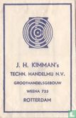 J.H. Kimman's Techn. Handelmij N.V.  - Image 1