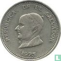 El Salvador 25 centavos 1975 - Afbeelding 1