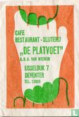 Cafe Restaurant Slijterij "De Platvoet" - Afbeelding 1