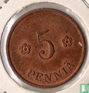 Finlande 5 penniä 1928 - Image 2
