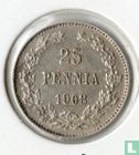 Finland 25 penniä 1908 - Afbeelding 1