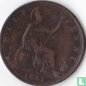 Verenigd Koninkrijk ½ penny 1881 (zonder muntteken) - Afbeelding 1