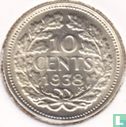 Netherlands 10 cents 1938 - Image 1
