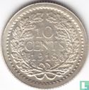 Netherlands 10 cents 1918 (type 1) - Image 1