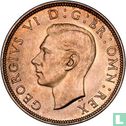 Royaume Unie ½ crown 1945 - Image 2