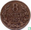 Guernsey 8 doubles 1903 - Afbeelding 1