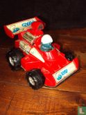 Smurf in a racing car - Image 1