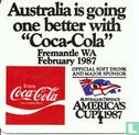 America's Cup 1987 Australia is going one better with "Coca-Cola" - Image 1
