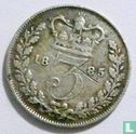 Verenigd Koninkrijk 3 pence 1885 - Afbeelding 1
