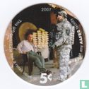 AAFES 5c 2007 Military Picture Pog Gift Certificate 10L51 - Afbeelding 1