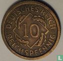 Duitse Rijk 10 reichspfennig 1934 (D) - Afbeelding 2
