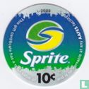 AAFES 10c 2009 Military Picture Pog Gift Certificate 13M101 "Sprite" - Afbeelding 1