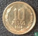 Chili 10 pesos 2012 - Image 1