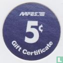 AAFES 5c 2003 Military Picture Pog Gift Certificate 2E51 - Bild 2