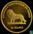 Congo-Kinshasa 20 francs 2000 (PROOF) "African art" - Afbeelding 2