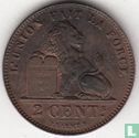 België 2 centimes 1909/05 - Afbeelding 2