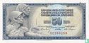 Jugoslawien 50 Dinara 1968 (P83b) - Bild 1