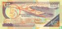 Puntland 1,000 Shilin 1990 - Image 2