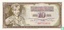 Jugoslawien 10 Dinara 1968 (P82b) - Bild 1