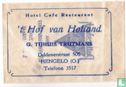 Hotel Café Restaurant 't Hof van Holland - Afbeelding 1