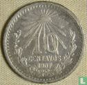 Mexiko 10 Centavo 1907 - Bild 1