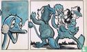 Henk Ab-original strip Tommy-1953 - Image 3