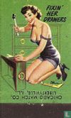 Pin up 40 ies Fixin her drawers - Afbeelding 2