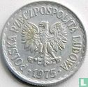 Poland 1 zloty 1975 (with mintmark) - Image 1